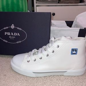 NEW PRADA KIDS SHOES size 38 KIDS 6.5-7 us women’s